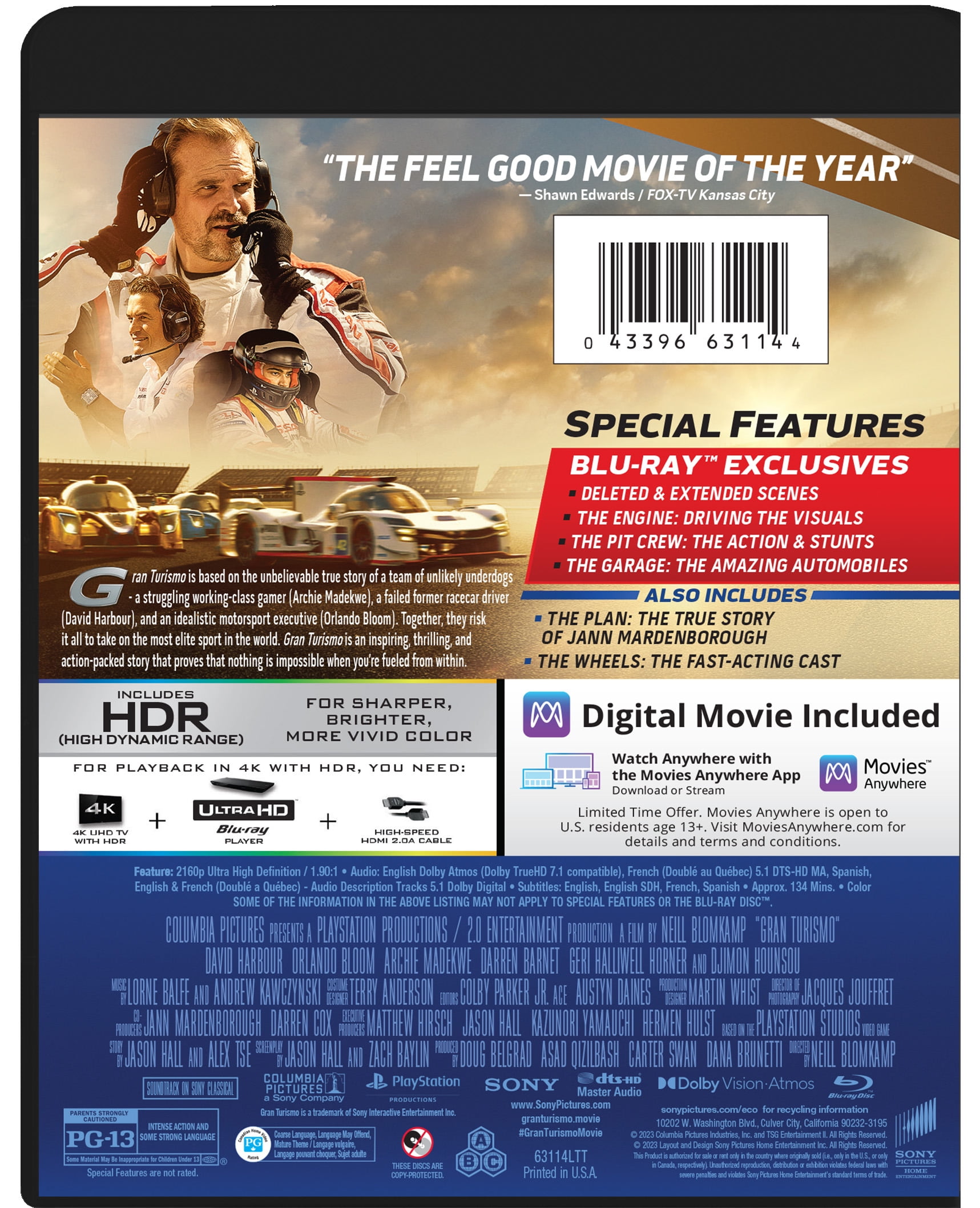 Gran Turismo - Films Action - Aventure DVD - Films DVD & Blu-ray