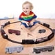 thumbnail image 5 of Vogacara Juego de tren eléctrico para niños, horas de diversión y juego imaginativo garantizado, modelo de vías de ferrocarril Kits de construcción modelo Tipo D, 5 of 6