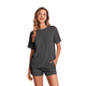 thumbnail image 2 of Conjunto de Pijama de Corta para Mujer, Color Negro, Talla XL, 2 of 8