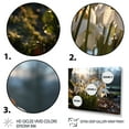 thumbnail image 3 of Designart "White Snowdrops landscape III" Floral Floater Framed Canvas Print, 3 of 7