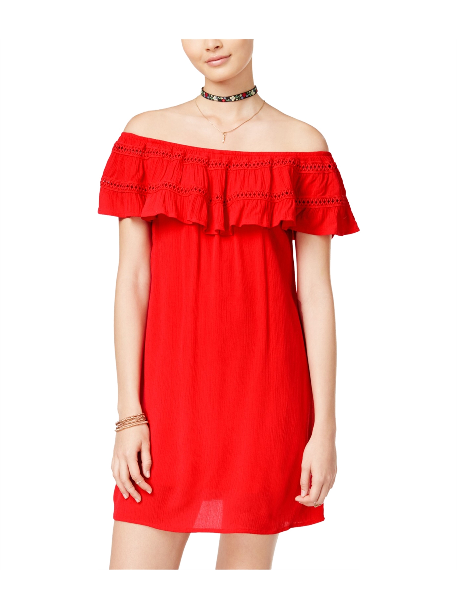 speechless off the shoulder dress