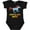 AB-Black, variant on Inktastic Born to Run Wild- galloping horse Boys or Girls Baby Bodysuit
