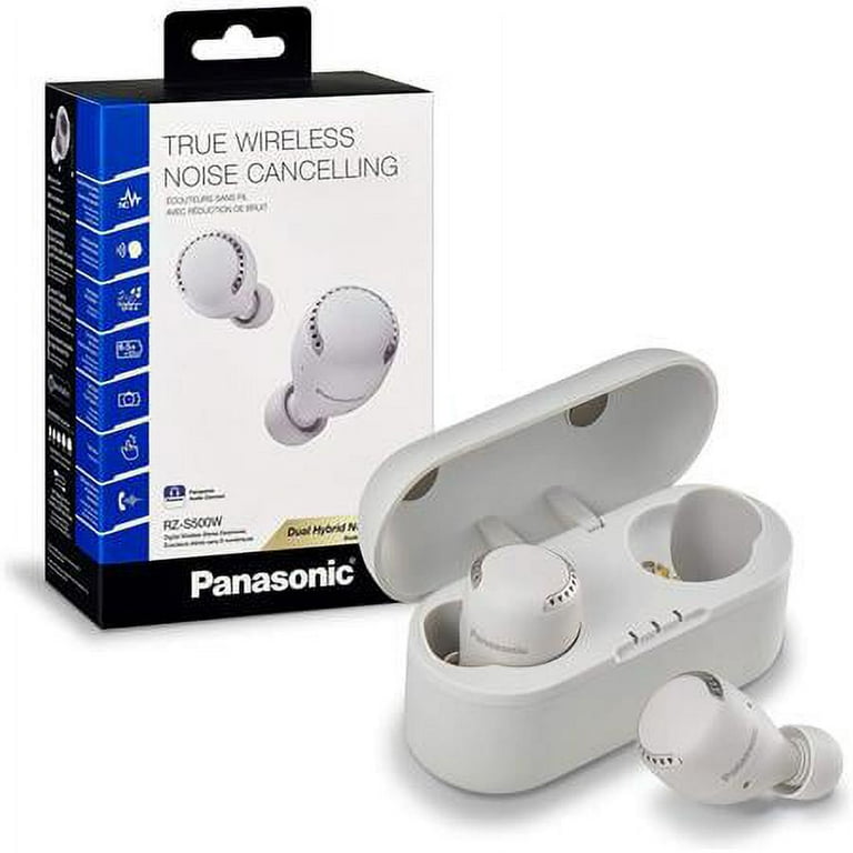 Panasonic RZ-S500W True Wireless Earbuds, Bluetooth, Dual Panasonic RZ-S500W True Wireless Earbuds, Bluetooth, Dual