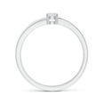 thumbnail image 2 of ANGARA Natural 0.25 Ct. Diamond Fashion Ring in 14K White Gold for Women (Ring Size: 3.5), 2 of 8