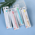 thumbnail image 2 of Cepillo dental al por mayor para uso de adultos, cepillo de dientes de cerdas suaves de carbón de bambú, embalaje a granel para supermercado, envío gratuito, 2 of 4