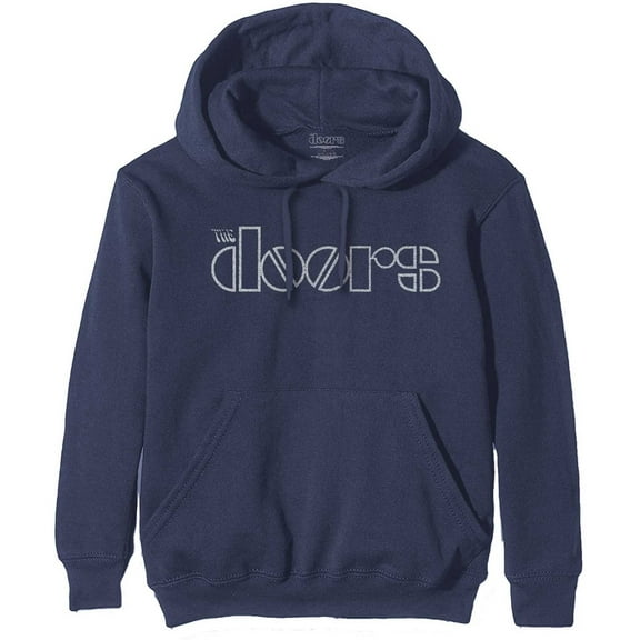 The Doors Unisex Pullover Hoodie Sweatshirt Logo (Small)