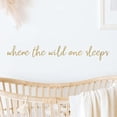 thumbnail image 1 of Adhesivos de pared para guardería con citas de papel pintado Where the Wild Sleeps, 1 of 4