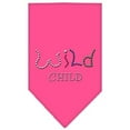 thumbnail image 4 of Pet and Dog Bandana Rhinestone, "Wild Child", 4 of 10