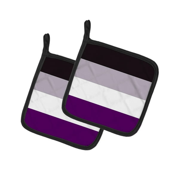 Asexual Pride Pair of Pot Holders