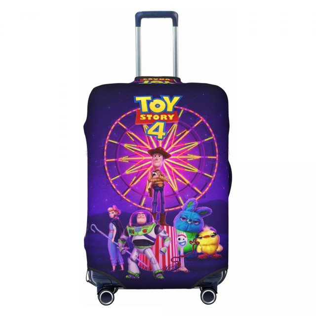 Custom Toy Story 4 Aliens 3685 Luggage Cover Elastic Travel Suitcase Protective Covers Fits 18-32 Inch
