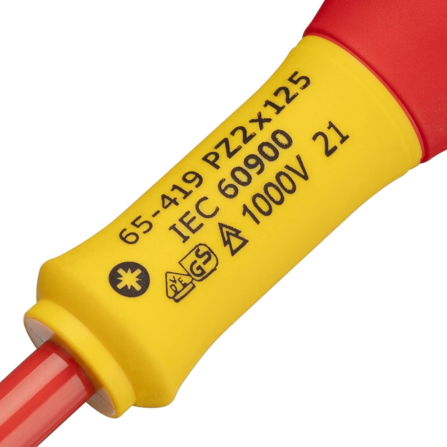STANLEY - FatMax® VDE Insulated Screwdriver Pozidriv Tip PZ2 x 125mm