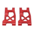 thumbnail image 2 of RC Front Rear Swing Arms, Aluminum Suspension Arm High Temperature Resistant High Strength  For 1/18 RC Car Red, 2 of 8
