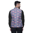 thumbnail image 5 of Atasi Floral Marriage Ethnic Coat For Men Printed Nehru Jacket Mens Bandhgala Casual Vest Jacket-X-Large, 5 of 6