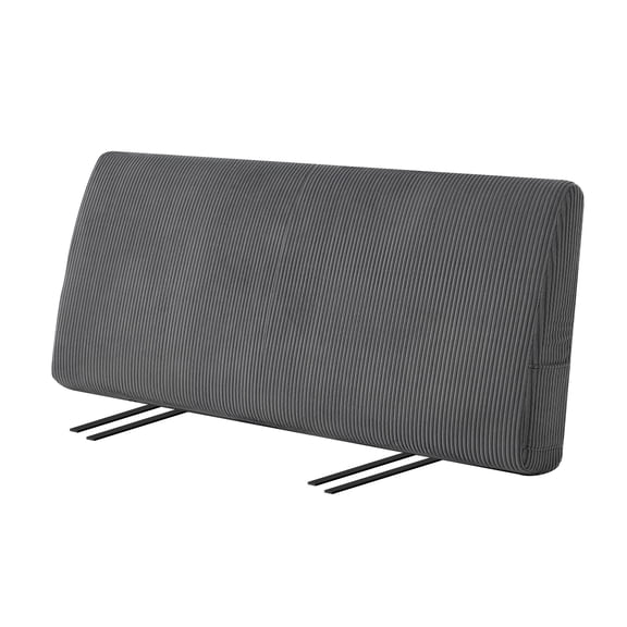 JONPONY Simple Upholstered Headboard for Queen Size Bed, Height Adjustable and Ergonomic Headboard,Easy Assemble, Sturdy and Durable,Grey