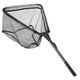 thumbnail image 1 of Mango de goma para poste de red de aterrizaje de pesca plegable telescópico portátil de aleación de aluminio (40 cm), 1 of 10