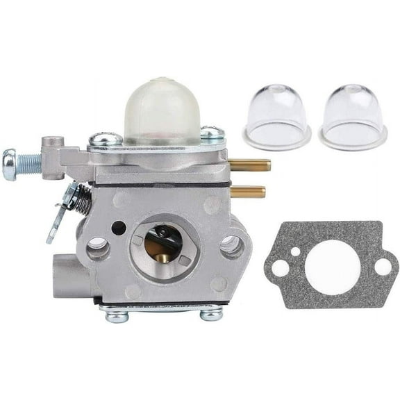 Carburetor with Primer Bulb for Troy-Bilt TB80EC TB32EC YM21CS TB21EC TB22EC TB2040XP Trimmer # WT-973