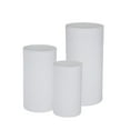 thumbnail image 4 of 3 piezas de soportes de pedestal cilíndricos, mesas cilíndricas pequeñas, soporte para mesa de pastel, pilares de exhibición para mesa de postres para, 4 of 10