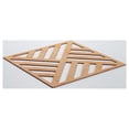 thumbnail image 4 of Ekena Millwork 23 3/8"W x 23 3/8"H x 1/4"T Large Allen Decorative Fretwork Wood Wall Panels, Alder, 4 of 18