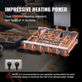 thumbnail image 3 of VEVOR Commercial Electric Deep Fryer, 24L 3000W with Dual Removable Basket, Stainless Steel Electric Countertop Fryer with Time Control and Oil Filtration, 3 of 9