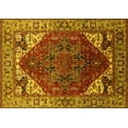 thumbnail image 1 of Ahgly Company Indoor Rectangle Oriental Yellow Industrial Area Rugs, 2' x 5', 1 of 4