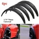 thumbnail image 2 of Price cut 4PCS 800mm+800mm Universal Flares Wide Body Kit Wheel Arches Auto Car Body Kit Polyurethane Black, 2 of 5