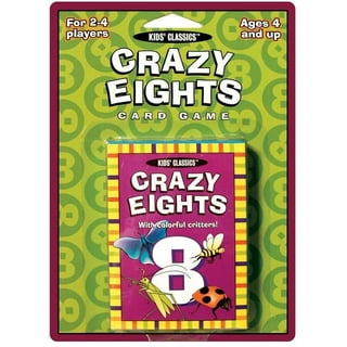 Christmas Crazy Eights/Uno Card Game by Peanuts with Pencils
