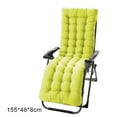 thumbnail image 3 of Coussin pour Fauteuil Inclinable Intérieur Extérieur Coussin de Fauteuil Inclinable de Patio Siège Haut Dossier de Siège Haut Coussin de Chaise Épais Rembourré Coussins de Chaise Longue Tapis, 3 of 9