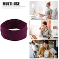 thumbnail image 3 of Unique Bargains Headbands Cotton Sweatbands Stretchy Moisture Wicking Headband for Sports Wine Red 1 PCS, 3 of 6
