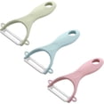 thumbnail image 1 of 3pcs Ceramic Peeler, Vegetable Peeler, Y-Shaped Peeler, 1 of 6