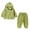 Green, variant on KYAIGUO Kids Baby Fall Winter Pajamas 2Pcs Sets for Boys Girls,2Pcs Sweatsuit Jammies Outfit 9M-8Y Toddler Fleece Hooded Sleepwear Athletic Jogger Pants Set