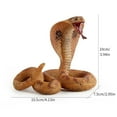 Simulation Animals Toy, Realistic Fake Snakes Toy Rubber Snake Figure ...