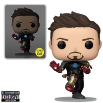 Iron Man 3 Tony Stark Suit-Up GITD Pop! Vinyl - EE Excl.