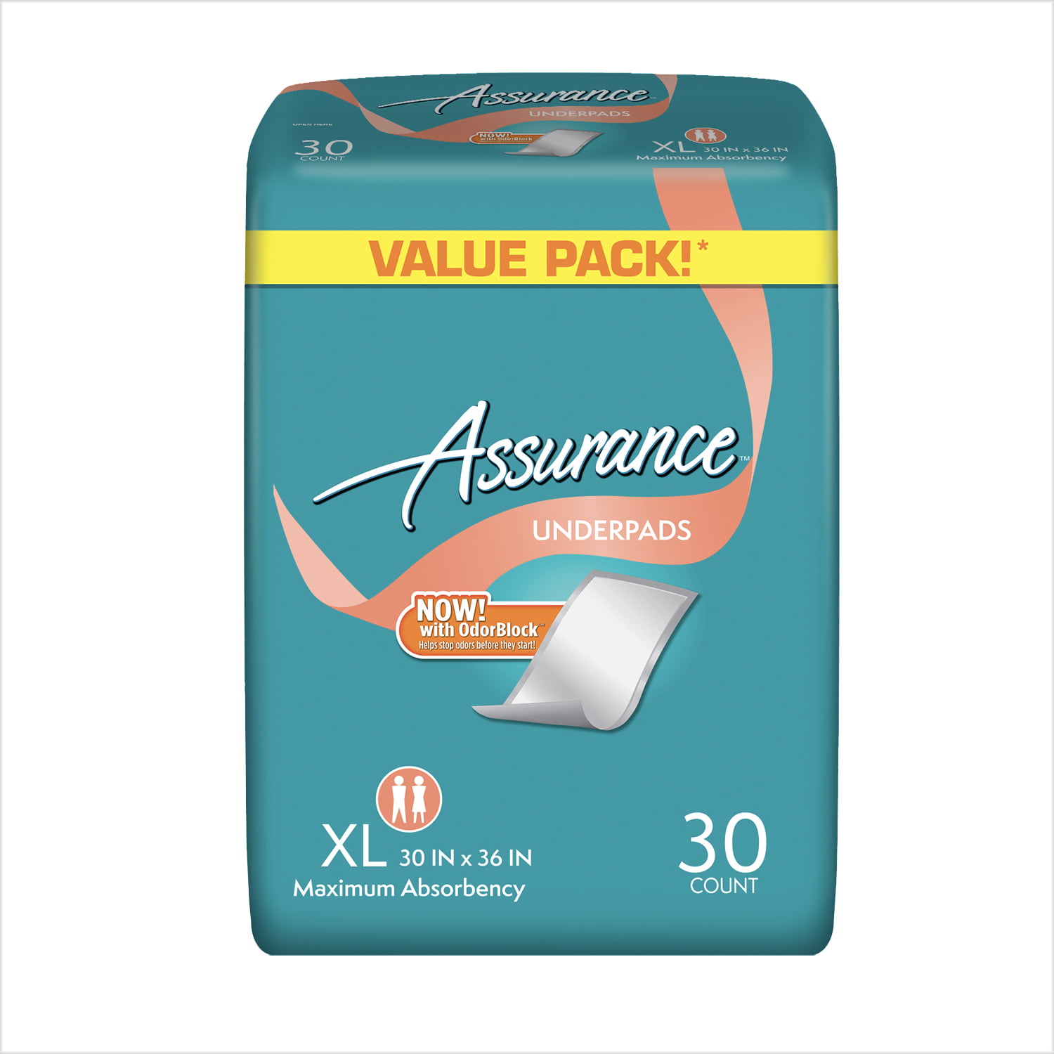 14 Assurance underpads extra large