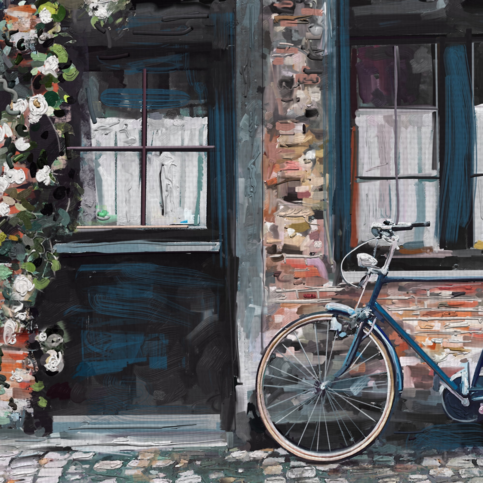 Bicicletta by Studio Arts Canvas Art