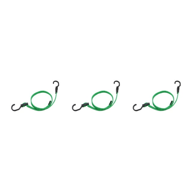 Baohd 1/2/3/5 Sangle de Chargement à Haute Résistance - Fiable et Résistant à l'Abrasion pour Sécuriser les Objets de Valeur Durable Bagages Réfléchissant Vert 120cm 3PCS