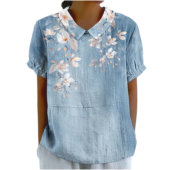 Summer Crop Tops for Women 2025 Trendy Long Sleeve T Shirts Loose Fit Summer Chic Clothes for Women Over 50