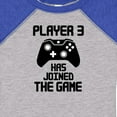 thumbnail image 4 of Inktastic Player 3 Has Joined the Game Boys or Girls Baby Bodysuit, 4 of 5