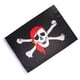 thumbnail image 4 of Bandera del Orgullo del País del Cráneo Pirata 60x90cm Zulema Cráneo Pirata Pañuelo Rojo, 4 of 6