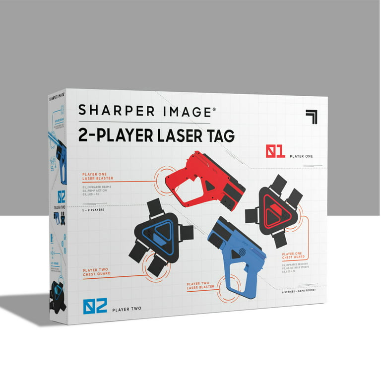 Sharper Image 1005904 Two Player Electronic Laser Tag Set for sale