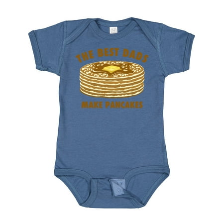 

Inktastic Best Dads Make Pancakes Boys or Girls Baby Bodysuit