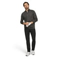 thumbnail image 4 of Chaps Golf Men's & Big Men's Jacquard Quarter Zip Sweater, Sizes S-5XL, 4 of 5