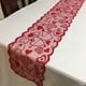 thumbnail image 3 of Juego de camino de mesa y manteles individuales con diseño de corazón para el día de San Valentín, suministros para cenas de encaje, 3 of 8
