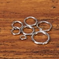 thumbnail image 2 of 1500Pcs Accesorios de joyería de 7 rejillas Forma redonda Anillos abiertos Anillos cercanos Materiales de fabricación de joyas de bricolaje establecidos para aretes Collares, 2 of 5