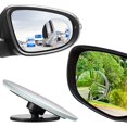 thumbnail image 3 of 1 Pair Auto Blind Sport Rearview Replacement Wide Angle 360 Degree Adjustable Frameless Self-adhesive 360 Degree Adjustable Rear View Accessories, 3 of 9
