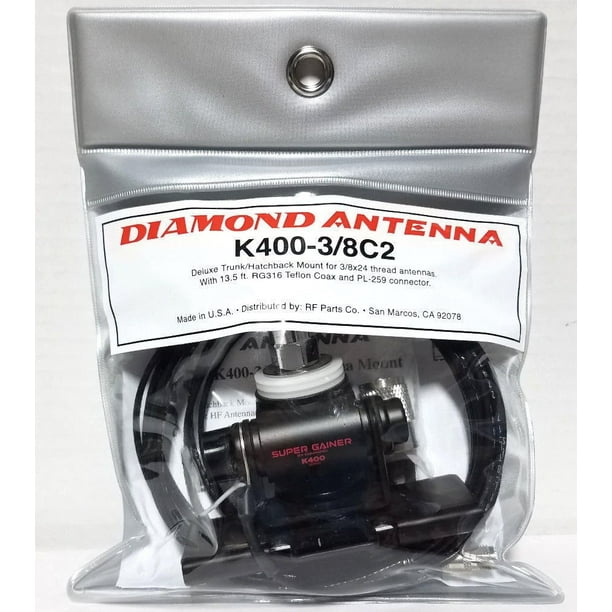 Genuine Diamond K400_3_8C2 Antenna Mount