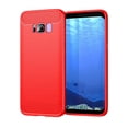 thumbnail image 1 of PANDACO Red Brushed Metal Case for Samsung Galaxy S8, 1 of 2