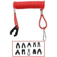 thumbnail image 1 of Boat Kill Engine Stop Switch Safety Lanyard Clip For Yamah Outboard a Moto E8U8, 1 of 9