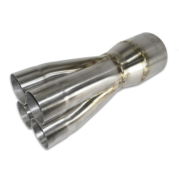 Stainless Headers Mfg. 4-1 Stainless Merge Collector 2.5" (2 1/2”) Inlet To 5”Outlet- American Made