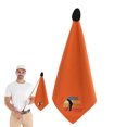 thumbnail image 3 of CSChome Dirt Removal Golf Towel Magnetic Microfiber Golf Towel Quick Drying Waffle Pattern Club Ball Cleaning Wipe, 3 of 7
