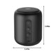 thumbnail image 3 of Altavoz Bluetooth portátil, altavoz inalámbrico IPX4 para exteriores con subwoofer, 10 W de volumen más alto, Bluetooth 5.0, emparejamiento, altavoz portátil para fiestas., 3 of 9